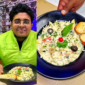 Cheesy Alfredo Pasta | Dhanbadian