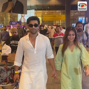 3.7K views · 58 reactions | Bollywood celebrities like #PulkitSamrat along with his girlfriend #kritikharbanda return back from Amritsar after seeking blessings at the Golden Temple. On the other hand B-town divas like #KritiSanon, #UrvashiRautela and #TaraSutaria oozed oomph as they were papped in the city. WATCH #Bollywood #Actress #Couple #spotting #koimoi | KoiMoi.com | Facebook