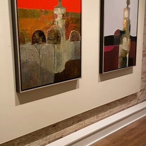 Great exhibit at the McCaw Gallery #art #paintings #originalart #contemporaryart #california artist | Freighthouse Design and Consign