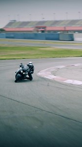 Renowned for its dominance at the drag strip, the #NinjaZX14R isn't afraid to get low. #NinjaLife #GoodTimes #Kawasaki . . . Professional rider on a closed course. | Kawasaki USA