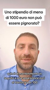 10K views · 38 reactions | Uno stipendio di meno di 100 euro non può essere pignorato? | Debito Bancario | Facebook