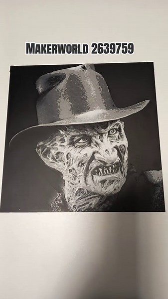 Makerworld 2639759 #hueforge #3dprints #makerworld #freddykrueger #elmstreet