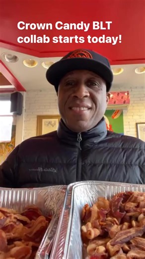 The Crown Candy BLT collab starts today! BACON. LETTUCE. TOMATO. It’s also Waffle Dog Monday! See you in the house. | Steve's Hot Dogs