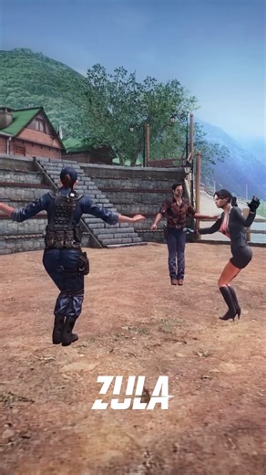 Kolbastı sevenleri görelim! Zula ve Gladyo karakterleri yazın gelmesiyle Uzungöl çevresinde Kolbastı dansı yaparken görüntülendi. | ZulaOyun