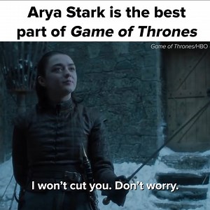 Arya is small, but mighty // HBO Game Of Thrones | BuzzFeed