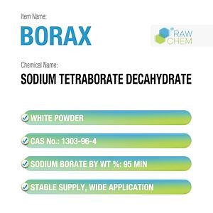 [Hot Item] Tech Grade Sodium Tetraborate Decahydrate Powder