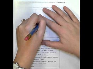 Determining if figures are congruent and related by a sequence of transformations (KC)