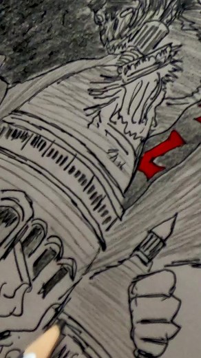 1.1K views | Drawing a complex sketch | AxomXorn | Facebook