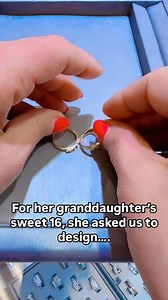 Thank you D’ ❤️so happy we went with this design 😌#rontaljewelry #massapequa #longislandjewelry #fromthistothat #jewelrytransformation #repurposed #repurpose #diamondhalo #earcandy #sweet16 #granddaughters #grandmasring #sweet16gift #wearwithlove #sentimentaljewellery | Rontal Jewelry