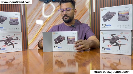 F9 Drone Camera Review & Test Flight | Best Budget 4K Drone in 2025 🚀📸 #F9Drone #dronecamera #4kdrones का पार्ट 3 | I Born Brand