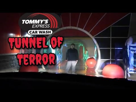 Tommy's Express Tunnel of Terror 2023 | Haunted Car Wash | Vlog #66