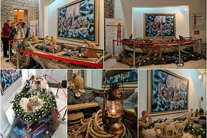 Stara barka Korčulanka iz Lumbarde nosi dubrovačke ribarske jaslice