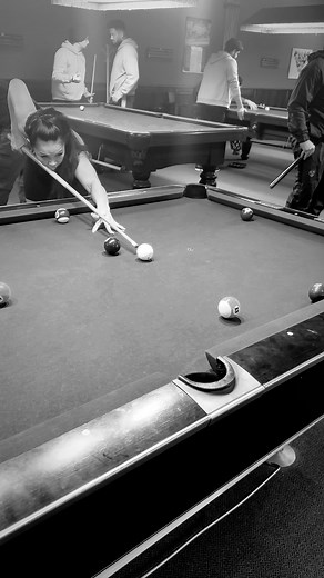 How I spent my free time in my teens  Who’s next?  . . . #pool #pooltime #cue #skills #competition | Carmelia Ray | Facebook