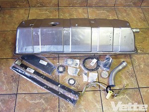 Corvette Central Deluxe Gas Tank Kit