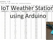 IoT Weather station using Arduino