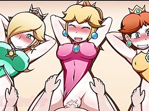 Peach, Daisy & Rosalina 2 - Super Mario [25,000 Subscriber Compilation]