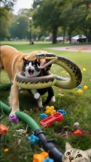 When a kitten is caught in the coils of danger, only one hero dares to fight back—again