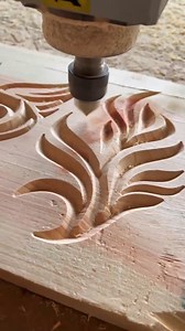 Clean lines. Crisp edges. Pure CNC flow 🔥 #woodart | Ishal CNC wood art