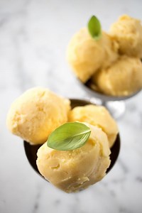 Filipino Mango Ice Cream - A Hedgehog in the Kitchen
