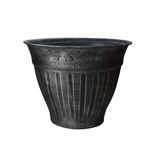[Hot Item] Vintage Bronze Flower Pot for Balcony Garden Flower Pots for Succulents Outdoor Antique Design Planters (HG-9007)