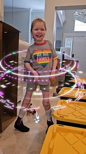 83K views · 3.6K reactions | We're in the process of packing and moving and it's HARD so we have to find some fun in all of it or I WILL cry. 藍藍藍 #moving #packing #timemachine #dinosaurs #flyingcars #teamamcana #familyfun | Team AMC Ana | Facebook