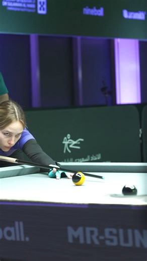 🫡🙌 Pia Filler flying the flag for women at the #WorldPoolChampionship Saudibilliards - بلياردز السعودية 🇸🇦 | Matchroom Pool