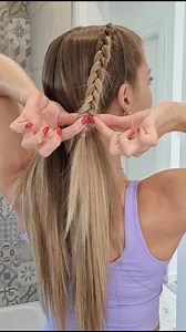 780K views · 7.1K reactions | EASY GYM GIRL BRAIDS️️‍ #braidsbraidsbraids #HairStyle #Braids #straighthair #hairinspo #HairGoals #gym #braids #hairstyling #hairstyle #soccer #hairtutorial #football #howto #hairstyles #longhair #hair #coiffure #gymnastics | poppy_hairstyles | Facebook