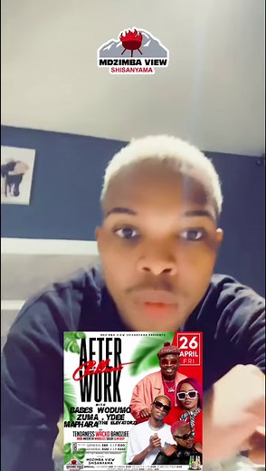 MAPHARA (THE ELEVATORZ) has confirmed that he will be with us on Friday for the AFTERWORK CHILLOUT at Mdzimba View Shisanyama . So get your ticket and get ready for an epic night. #mdzimbaviewshisanyama #mdzimbaview #AfterWorkChillOut | Mdzimba View Shisanyama