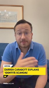 4.2K views · 58 reactions | In a video posted on his Facebook page, PN MP Darren Carabott explained details about the alleged ‘Identità scandal’. Read:https://maltadaily.mt/darren-carabott-exposes-several-faulty-identity-documents/ #MaltaDaily | Malta Daily | Facebook