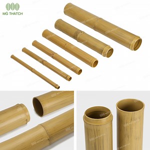 [Hot Item] Diameter 17, 26, 36, 48, 68, 80, 100mm Fireproof Synthetic Plastic Bamboo Poles Stick Stake Canes