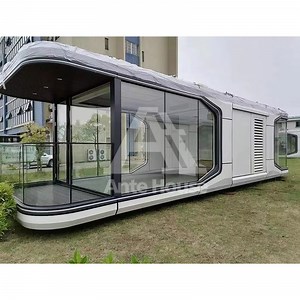 [Hot Item] Prefabricated Capsule Tiny Luxury Pod Space Capsule Hotel Home Prefab Smart Mobile Container House