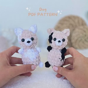Modèle petit chien au crochet, amigurumi chien, modèle peluche, amigurumi crochet, amigurumi débutant, animaux au crochet faits main, cadeau crochet - Etsy France