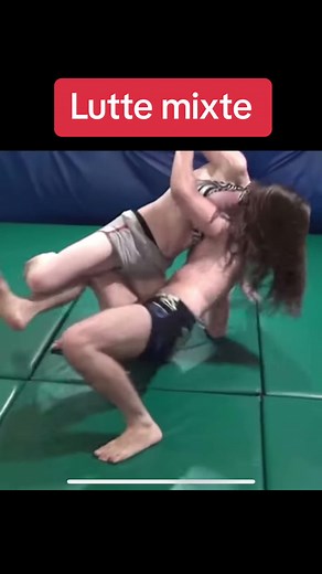 Lutte mixte homme vs femme - Grappling Girls Showdown