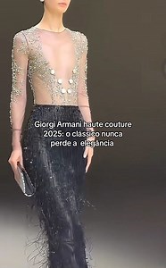 53 reactions · 13 shares | Haure couture 2025 Giorgi Armani ✨✨✨ #desfile #giorgioarmani #altacostura | Tendencias y Diseños Franchetto | Facebook