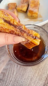 35 reactions | NUTELLA FRENCH TOAST STICKS  You need: • 4 slices...