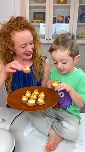 Peach Pie Cupcakes 🍑🧁 With a juicy peach surprise nestled right in the center, every bite is irresistibly moist and sweet. Peach harvest season truly is a slice of heaven, isn't it? Love, Ms. Dash 😘😘😘 Ingredients: ½ cup milk of choice with 1 teaspoon vinegar added ¼ cup oil ⅓ cup sugar 1 cup flour ½ teaspoon baking powder ½ teaspoon baking soda 1 teaspoon cinnamon ½ peach diced into small chunks Pinch of salt Frosting: 3 ounces cream cheese 3 ounce butter 1 cup powdered sugar ½ teaspoon van