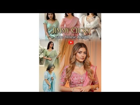 LATEST Jimmy Choo Saree Blouse Designs 2024-2025 | New Readymade Blouse Patterns & Back Neck Ideas ✨