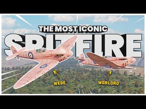 The Most ICONIC Fighter of All Time (War Thunder Spitfire MK1a)
