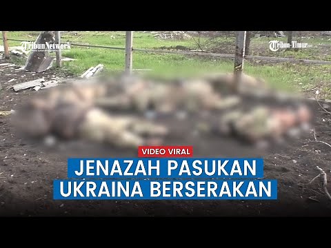 Rusia Rilis Video Puluhan Mayat Tentara Ukraina Berserakan dan Tertimbun Bangunan