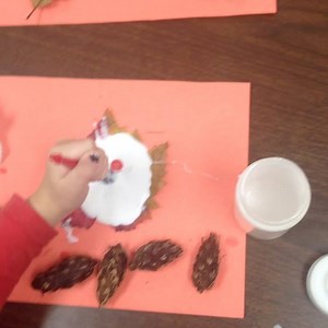 Making leaf people with our preschoolers. . After reading the book Leaf Man, we went on a nature walk to collect leaves so we could make our own leaf people. . #igteachers #instateacher #iteachtoo #kidsactivities #teaching2and3yearolds #kbn #blogcreate #preschool #earlylearning #earlychildhood #ece #kidsactivities | Teaching 2 and 3 Year Olds - Activities for Toddlers and Preschoolers