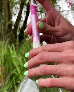 Woman creates a water filter from a tampon and plastic bottle. | Tips & Tricks