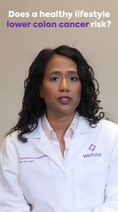 Does eating healthy and staying active really lower your risk of colon cancer? Dr. Anushka Arumugasaamy, a colorectal surgeon at Wellstar, says yes! A diet rich in fiber, fruits and vegetables - paired with regular exercise - can reduce your risk by promoting gut health. Combine that with regular screenings and you’re taking powerful steps to protect yourself. Learn more at wellstar.org/colonhealth. | Wellstar Health System