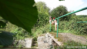 Secret Nude Beach in Prague