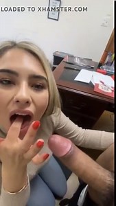 Quick office cumshot