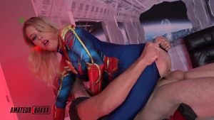 Captain Marvel is Mesmerized Fucked by Lex Luther