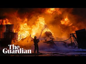 'Everything flew': Ukrainians describe Russian attack on apartment block