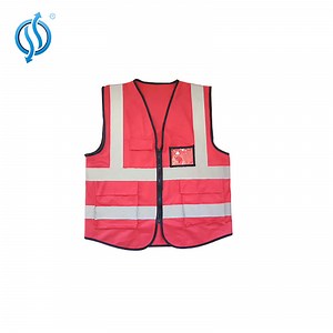 [Hot Item] Wholesale Factory Promotional Custom Printing Logo Safety Reflective Vest