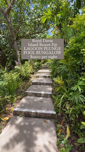 Royal Davui Island Resort Fiji (ADULTS ONLY LUXURY RESORT) 🌴🌊 LAGOON PLUNGE POOL BUNGALOW 🌴 - $1900 per night (AUD) 💲 (PRICES SUBJECT TO SEASONAL CHANGE) #fiji #travel #royaldavui #fijiisland #roomtour #beach #luxury #shorts #shortsvideo #explorepage #explore #holiday | Phebe Daniels