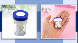 Healifty Manual Contact Lens Cleaner Washer Portable Lenses Cleaning Case for Everyday & Travel Use