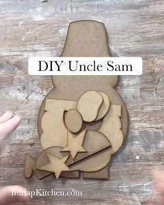 DIY Uncle Sam | Burlap Kitchen